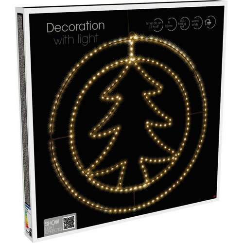 Świąteczna dekoracja wisząca LED Trinket Tree 285 LED, 52 cm