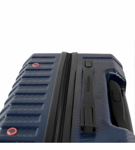 Compactor Kabinno prtljago Cosmos S, 55 x 20 x 40cm, temno modra