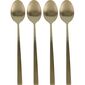 Set de linguri de cocktail aurii EH 4 buc, 18 cm