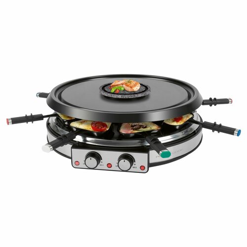ProfiCook RG/FD 1245 raclette fondü grill 2in1