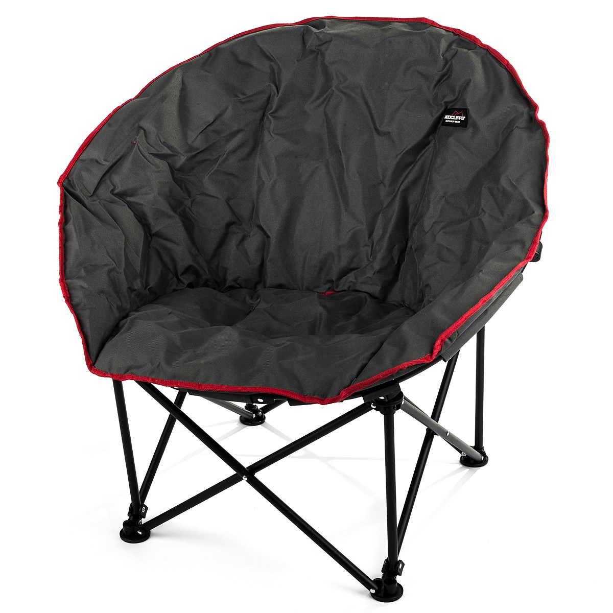 Kempingové kreslo Moon červená