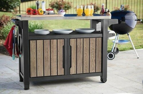 Keter Grilltisch Deco UNITY 207 l XL, hellbraun