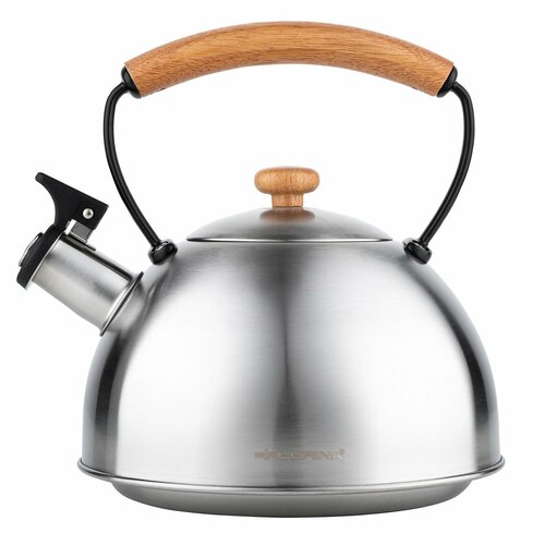 Florina Чайник з нержавіючої сталі Natura Line 2,3 л, срібний