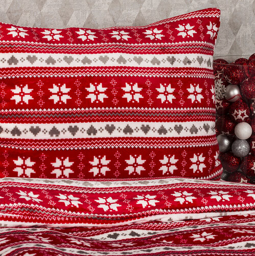 4Home Різдвяна постільна білизна мікрофланель Зимовий сон, 140 x 200 см, 70 x 90 см