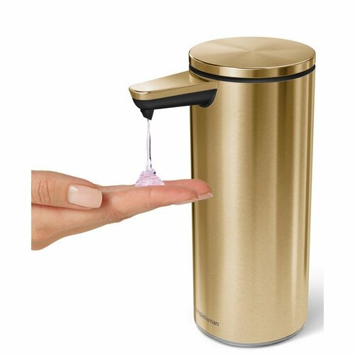 Simplehuman Brezdotični dozator za milo 266 ml,zlata