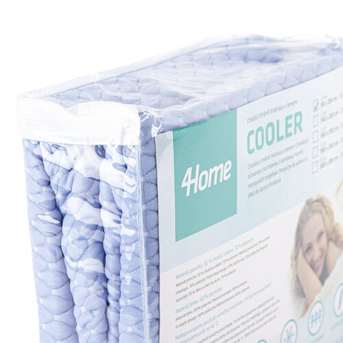 4Home Hladilni zaščitni prevlek za vzmetnico zrobom Cooler, 200 x 200 cm + 30 cm