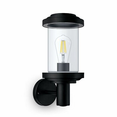 Lampă de perete pentru exterior Philips Listra E27max. 25 W fără sursă, negru