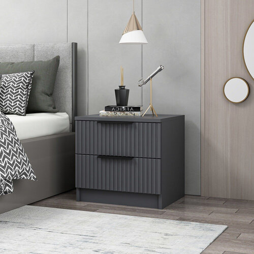 Stolik nocny Kale Plus Anthracite