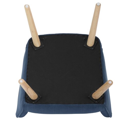 Kreslo ušiak BLUE2, modrá