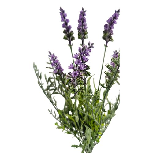 Sztuczna gałązka lawendy, 43 cm