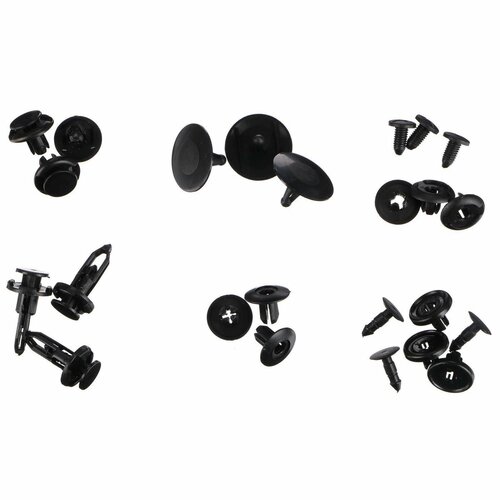 Sixtol Clips, Klammern und Stifte für Polsterung MECHNIC TRIM CLIP SET 700, 700 St.