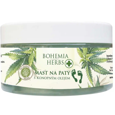 Bohemia Herbs Konopna maść na pięty, 100 ml