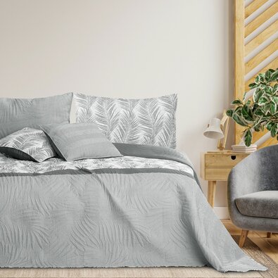 AmeliaHome Prekrivalo za posteljo Tropical Bonairesiva, 220 x 240 cm