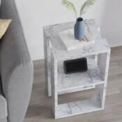 Nočna omarica Lonie Carrara Marble