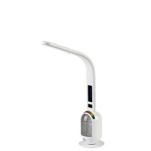 Rabalux 74231 stolná LED lampa s glitrami Figen, biela, 5W, 290lm, 5000K, stmievateľná