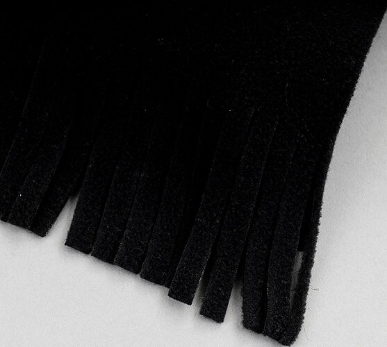 Set fleece rukavice a šál Karpet 5686/7, čierna