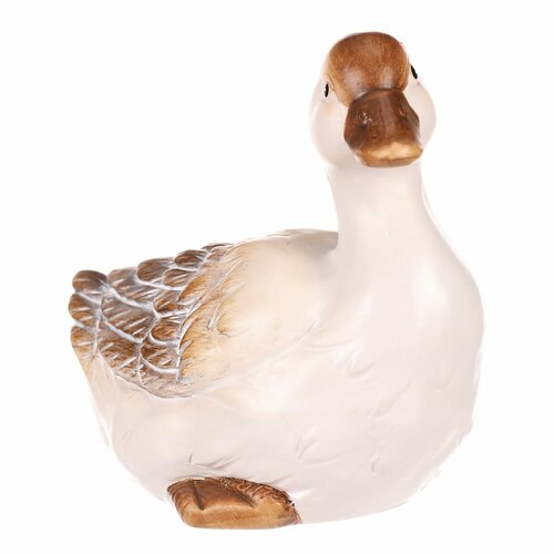 Ozdoba ogrodowa Kaczka, 17 x 10 x 17 cm, ceramika