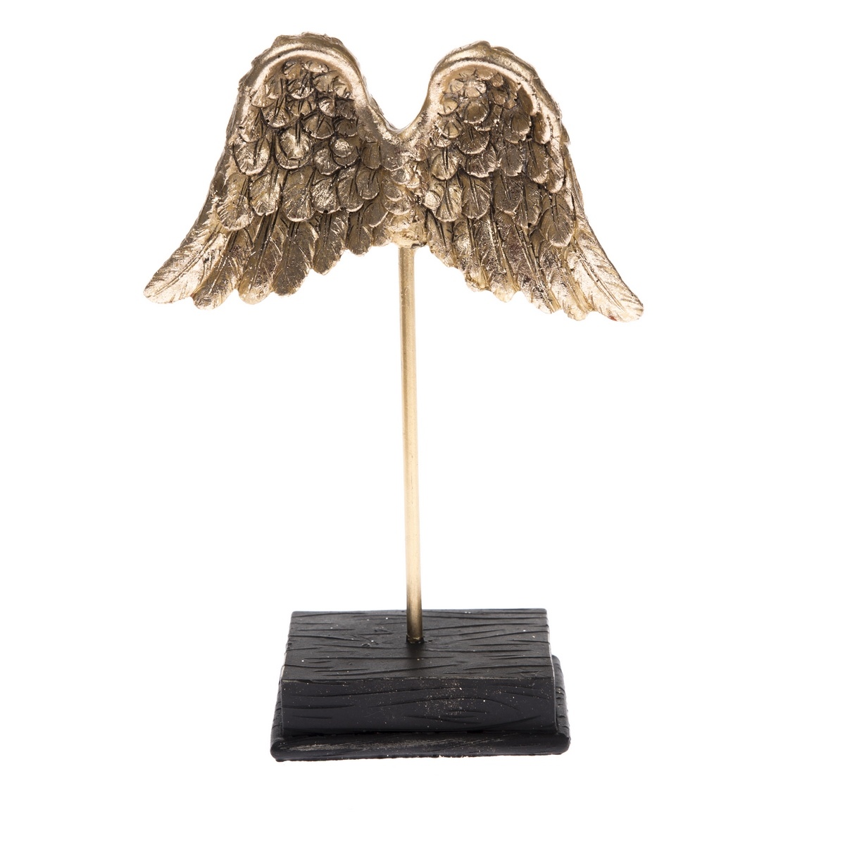 Vánoční dekorace Andělská křídla, 21 x 15 cm, polyresin