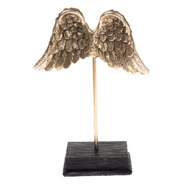 Božična dekoracija Angelska krila, 21 x 15 cm,poliresin