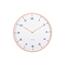 Karlsson 6011OR ceas de perete design, portocaliu,diametru 40 cm