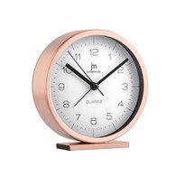 Дизайнерський настільний годинник Lowell JA7080Rдіаметром 12 см
