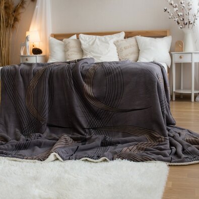 Stanex Beránková odeja Gold Ribbon, 150 x 200 cm