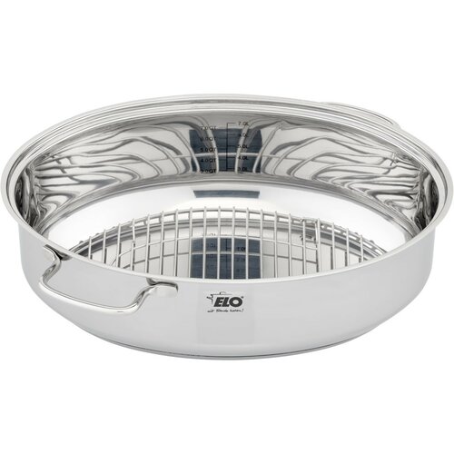 Elo 99938 Pekač z pokrovom in rešetko Bella Gusto 38 x 27,5 cm
