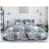 B.E.S. Petrovice Lenjerie de pat din flanel Nordic Grey, 140 x 200 cm, 70 x 90 cm