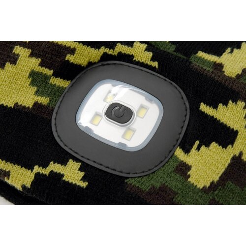 Cattara Army sapka LED lámpával, zöld