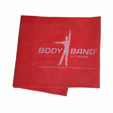 Taśma Body-Band 2,5 m, czerwona