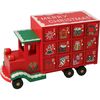 Adventni koledar Lorry, 29 x 9,5 x 17 cm, dekoracija 1