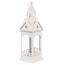 Kovinska svetilka Cerkev stolp, bela, 30 cm