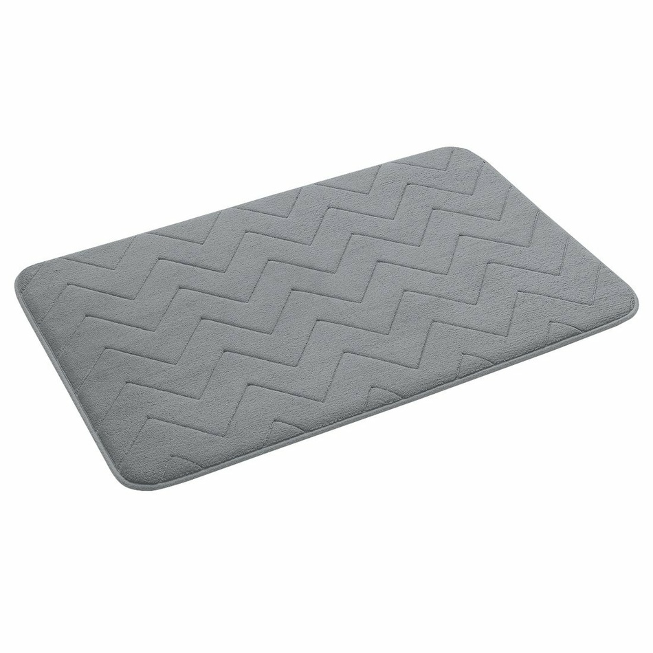 GEDY 96MS508008 Mousse fürdőszobaszőnyeg szürke ,50 x 80 cm akciós termékkép 1