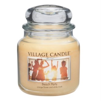 Village Candle Vonná svíčka ve skle, Plážová párty - Beach Party, 397 g, 397 g