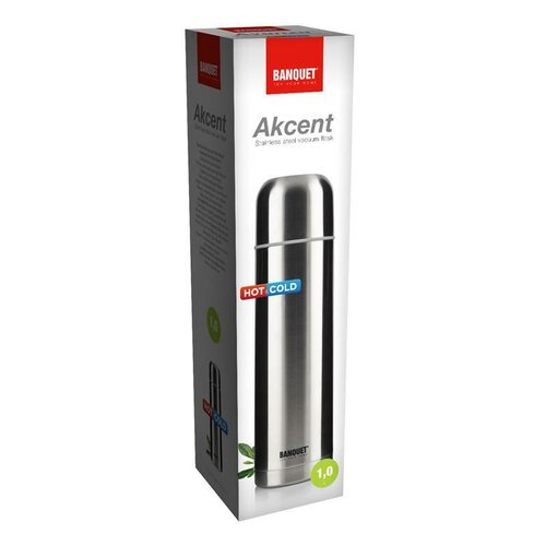 Banquet Accent rozsdamentes acél termosz, 1 l termék 2. képe