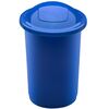 Odpadkový kôš na triedený odpad Top Bin 50 l , modrá