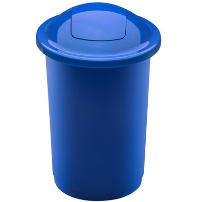 Odpadkový koš na tříděný odpad Top Bin 50 l, modrá
