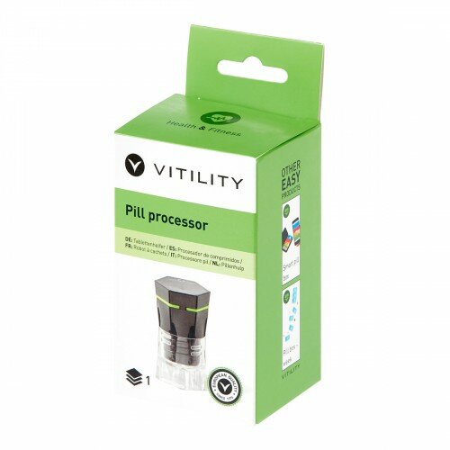 Vitility VIT-70610360 Tablettenspender und -schnittwerkzeug 5in1