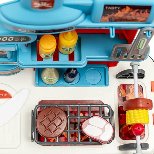 Baby Mix Dziecięcy zestaw do grillowania w aucie 2w1, 51 x 18 x 53 cm
