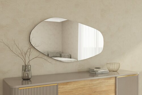 Lustro Bella Black 60 x 120 cm