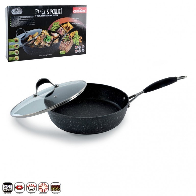 Orion Stoner Panvica s pokrievkou 26 cm
