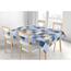 Bellatex Tischdecke Adéla Patchwork blau, 100 x 100 cm