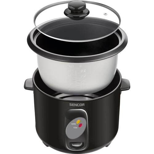Sencor SRM 1001BK rizsfőző, 1 l