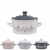 Orion Set of soup bowls with lids 450 ml, 4 pcs