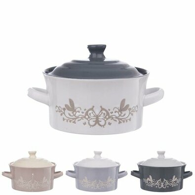 Orion Set of soup bowls with lids 450 ml, 4 pcs