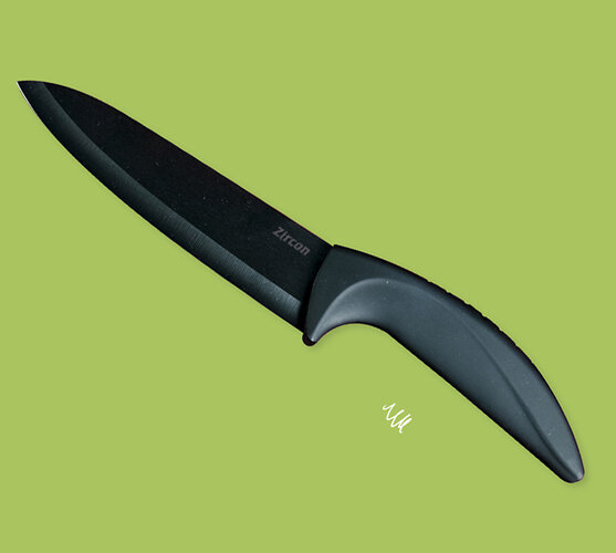 Keramický nôž, 20 cm