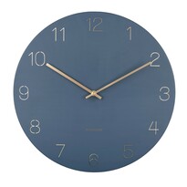 Karlsson 5762BL дизайнерський настінний годинник, діам. 40 см
