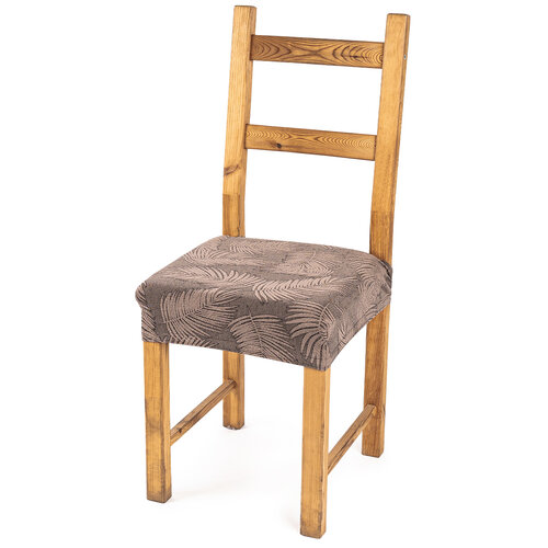 4Home Napínací poťah na sedák na stoličku Comfort Plus Feather, 40 - 50 cm, sada 2 ks
