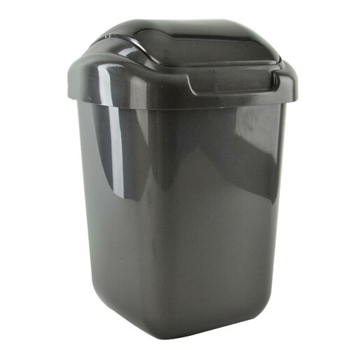 Coș de gunoi Orion 50 l, antracit