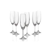 Set pahare şampanie Banquet Crystal Leona 210 ml, 6 buc.